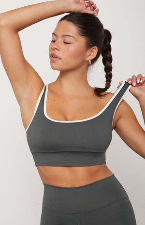 PAC WHISPER Active Logan Contrast Trim Sports Bra image number 1