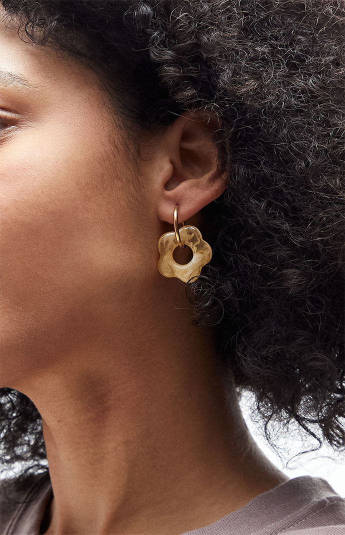 Casa Clara Ivory Primrose Earrings PacSun