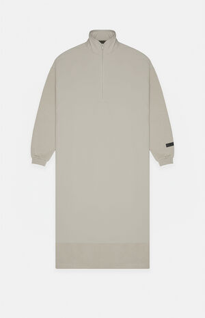 Women's Seal Nylon Fleece Mock Neck Sweater Dress image number 1