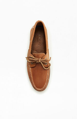 Tan Original 2-Eye Boat Shoes image number 5