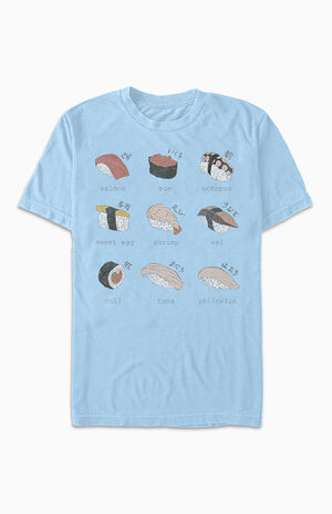 Sushi Diagram T-Shirt image number 1