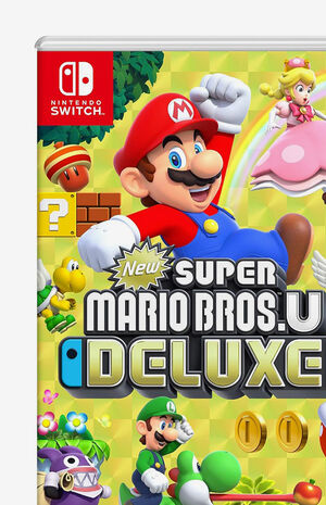 New Super Mario Bros. U Deluxe Nintendo Switch Video Game image number 2