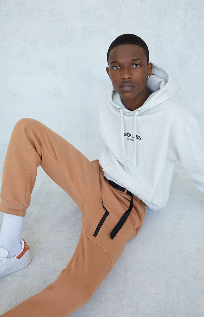 Zip Cargo Fleece Sweatpants