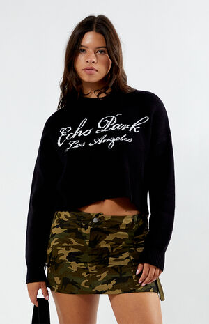 East Side Cropped Sweater image number 2