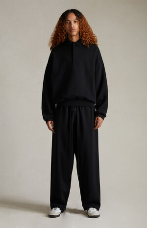 Jet Black Polo Sweatshirt image number 5