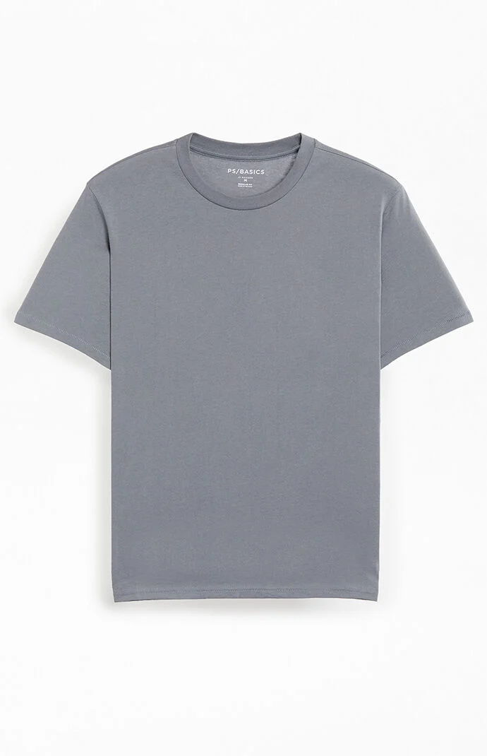 PS Basics Gray Basic Reece T-Shirt