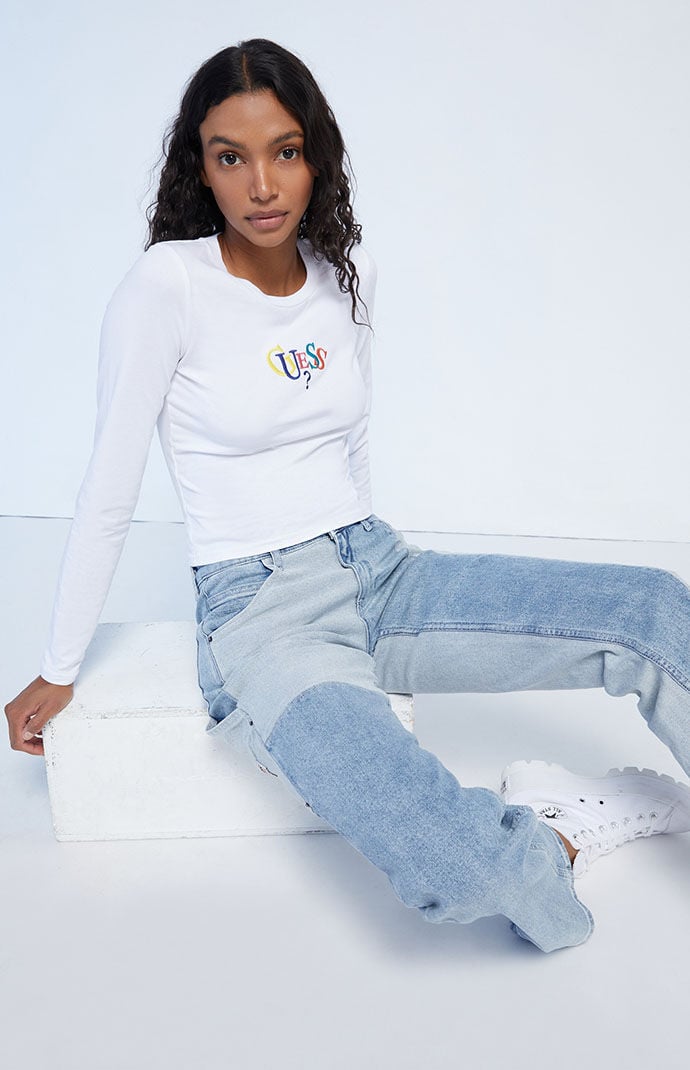 Pacsun guess long sleeve on sale