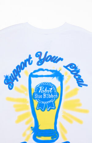 Pabst Blue Ribbon Airbrush Dive T-Shirt image number 4