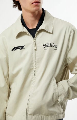 x Pacsun Barcelona Spain Love For The Race Work Jacket image number 3