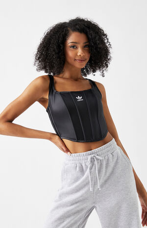 adidas Relaxed Satin Top | PacSun