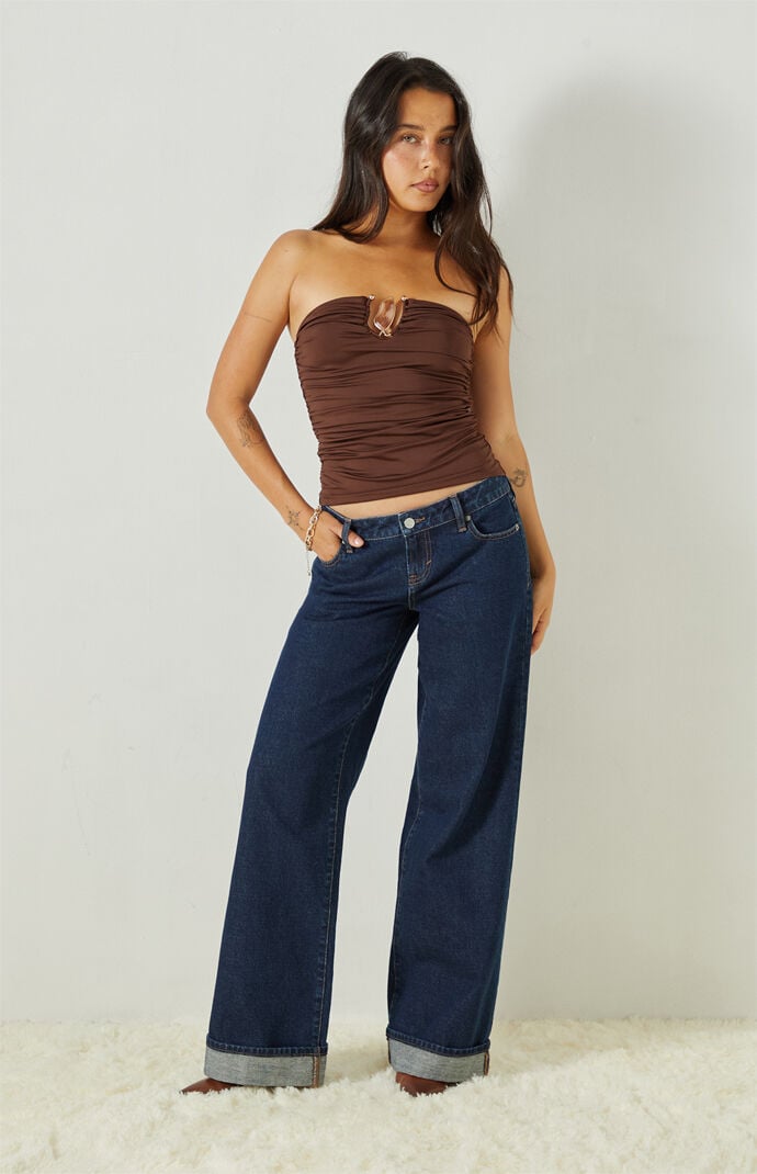 Beverly and Beck Lila Stone Center Hardware Tube Top