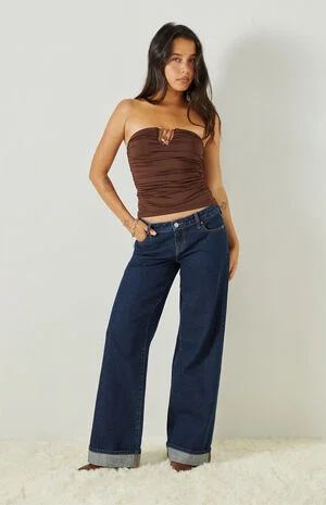Lila Stone Center Hardware Tube Top image number 1