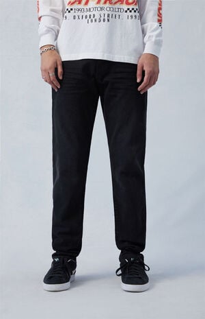 Comfort Stretch Black Athletic Slim Jeans