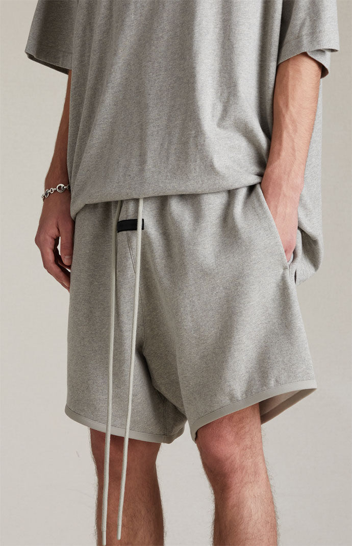 Fear of God Essentials Sweat Shorts Dark Heather Grey/Grey