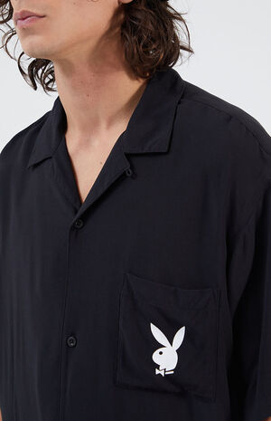 By PacSun Pursuit Woven Camp Shirt image number 3