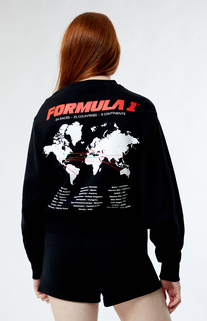 トップス takumiSupreme Formula Crewneck Formula 1 x PacSun Model Crew Neck Sweatshirt | Liberty Center