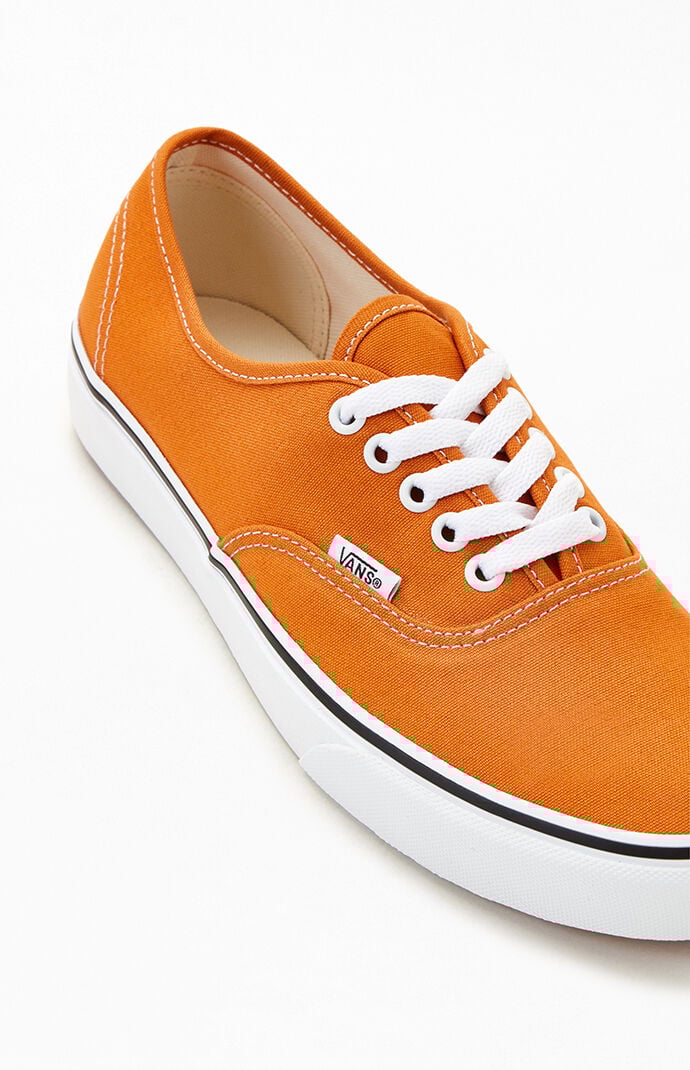 Vans authentic orange store