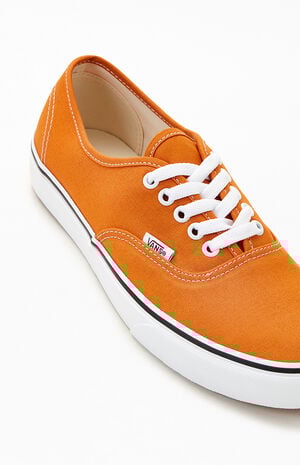vans authentic femme orange