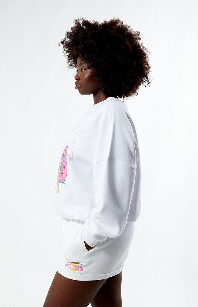 Barbie Surf N' Shop Crew Neck Sweatshirt