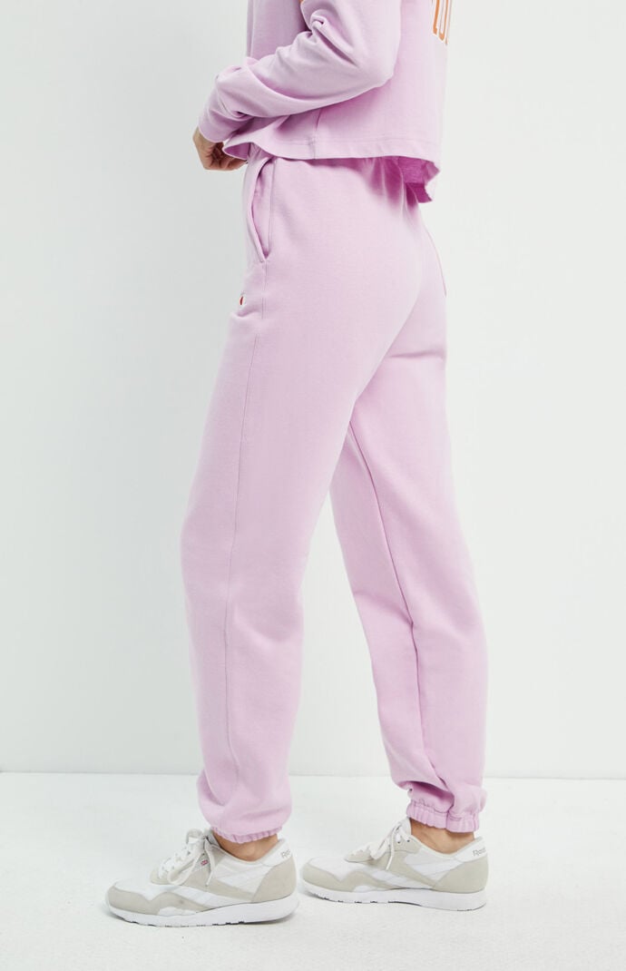 lavender champion sweatpants