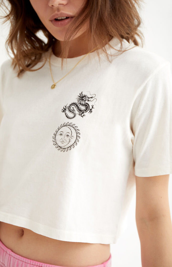 Dragon Cropped T-Shirt