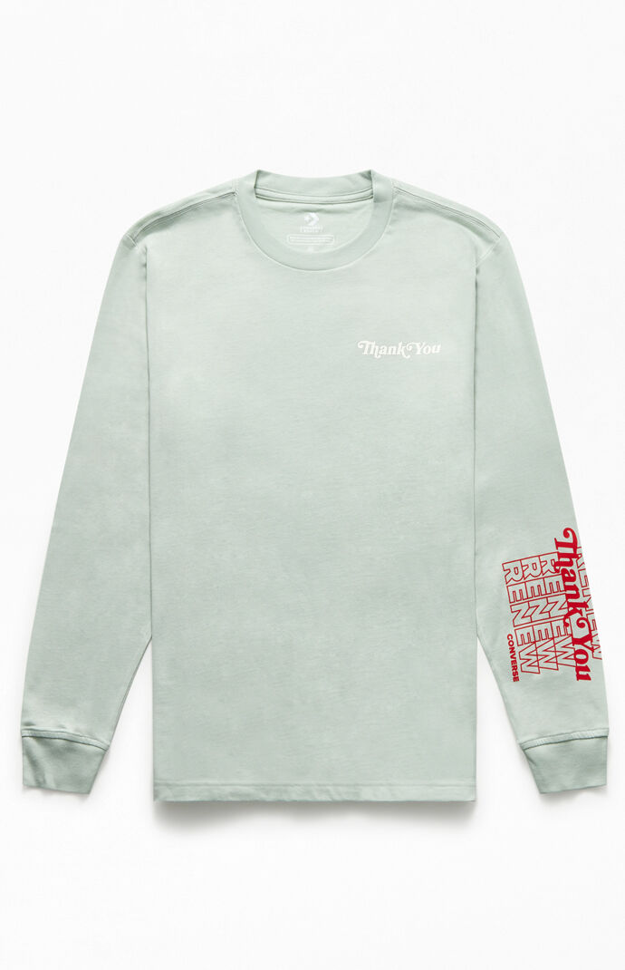 converse long sleeve shirt
