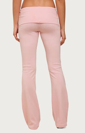 Ivanne Foldover Flared Pants image number 3