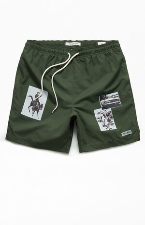 West 17" Swim Trunks image number 1