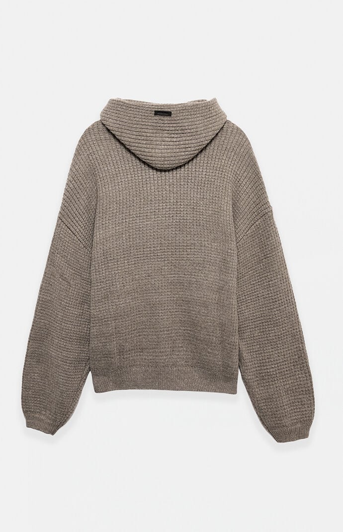 Fear of God ESSENTIALS Homestead Heather Heavy Waffle Knit '90s Hoodie