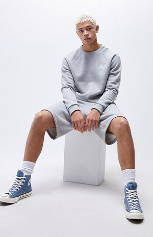 Gray Adicolor 3-Stripes Oversized Sweatshirt image number 4