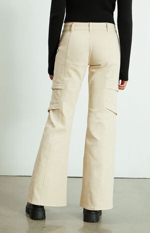 Pearl Low Rise Cargo Bootcut Pants image number 4
