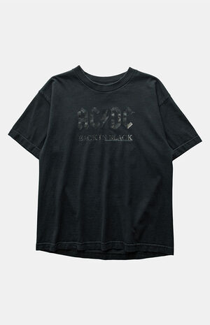 2000s ACDC Back to Black Graphic T-Shirt image number 1