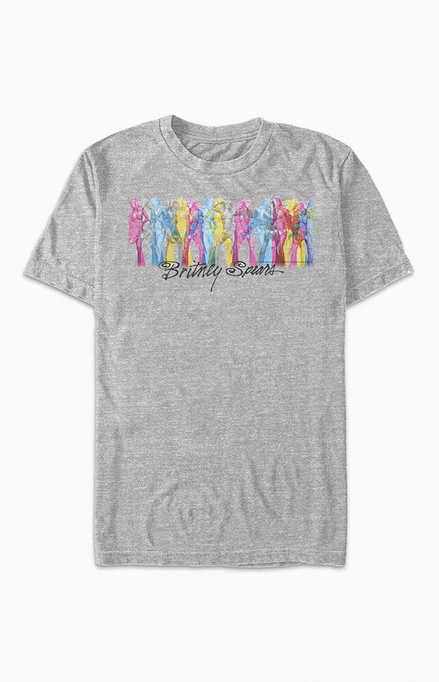 Britney Spears Multicolor T Shirt