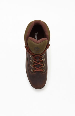 Brown Euro Hiker Boots image number 5