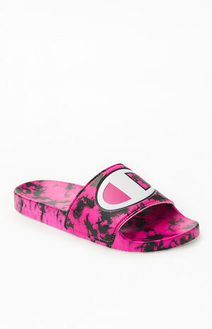 Women's Fuchsia IPO Mystic Slide Sandals image number 1