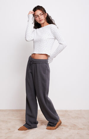 Waffle Knit Long Sleeve Top image number 4