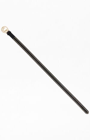 Studded Horseshoe Logo Belt image number 5