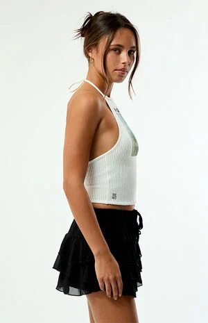 x Pacsun Claude Monet Halter Top image number 4