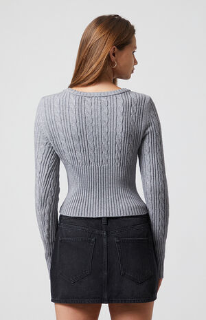 Kaila Cable Knit Sweater image number 5
