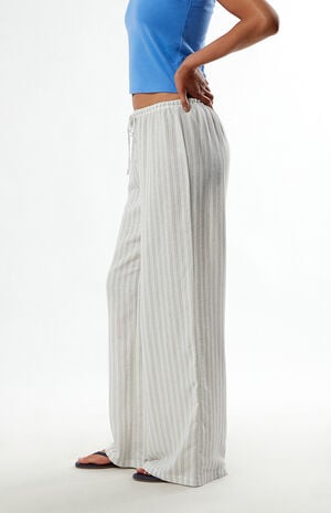 Striped Linen Pants image number 4