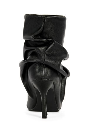 Women's Black Apex Stiletto Booties image number 3