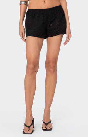 Jael Eyelet Shorts image number 2