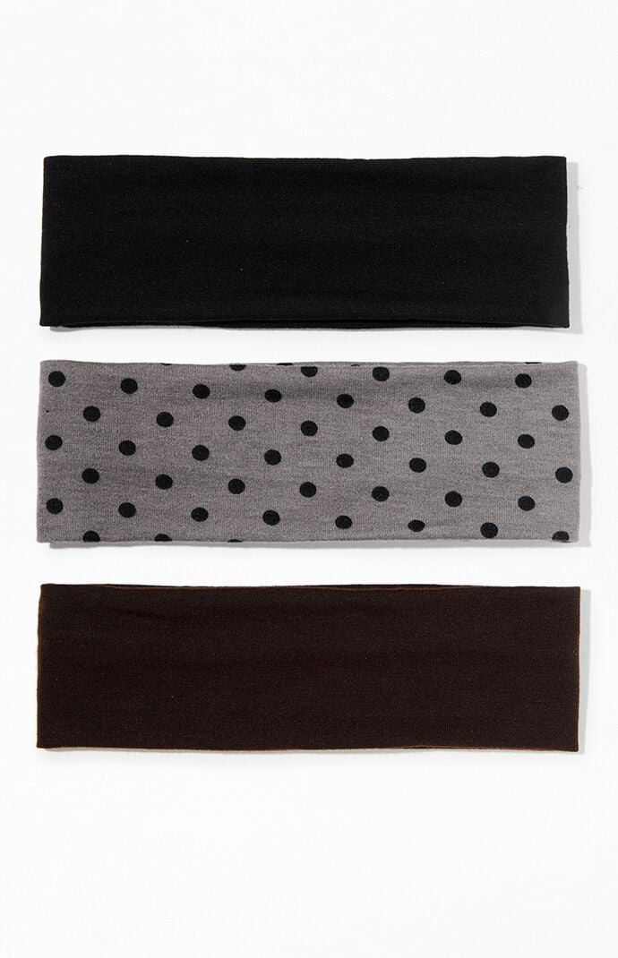 Pacsun 3 Pack Soft Headbands