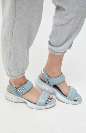 Women's Blue Explorer Blitz Stride Sandals image number 1