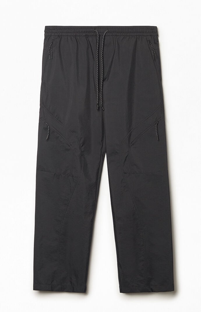 A.R.C. Active Black Nylon Baggy Cargo Pants | PacSun