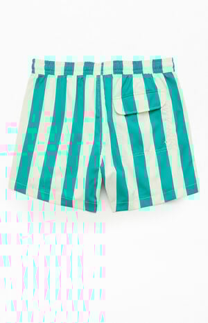 Striped Travel 4.5" Swim Trunks image number 2