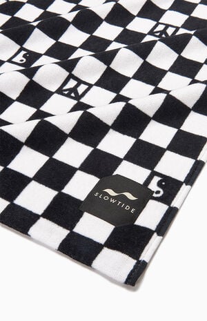 Eco Check Turn Beach Towel image number 2