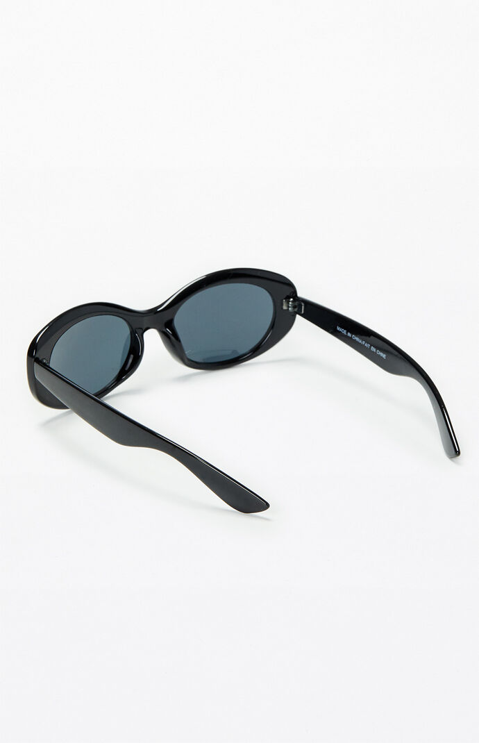 Pacsun Black Plastic Round Sunglasses | Pacsun