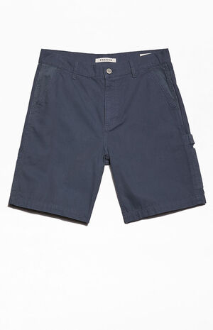 Blue Grey Carpenter Shorts image number 1