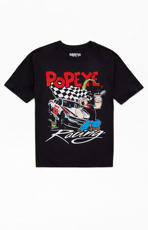 Kids Popeye Racing T-Shirt image number 1